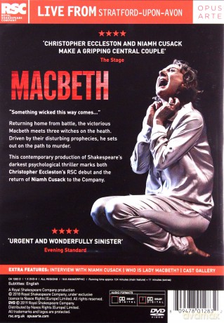William Shakespeare: Macbeth [DVD]