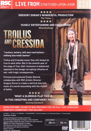 William Shakespeare: Troilus And Cressida [DVD]