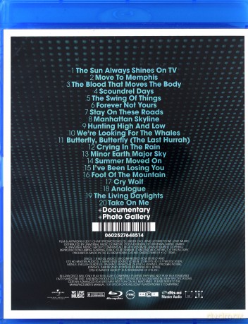 A-Ha: Ending On A High Note - The Final Concert [Blu-Ray]