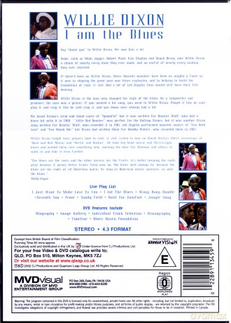 Willie Dixon: Willie Dixon - I Am The Blues [DVD]