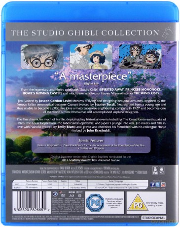 Wind Rises (Zrywa się wiatr) [Blu-Ray]