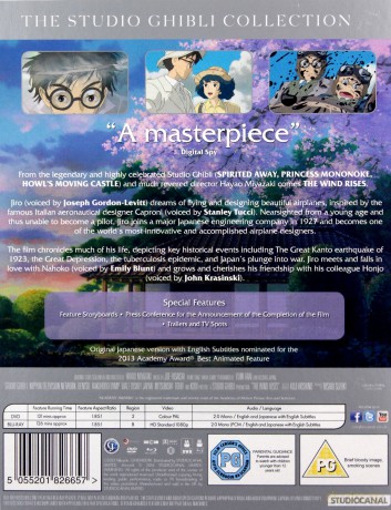 Wind Rises (Zrywa się wiatr) [Blu-Ray]