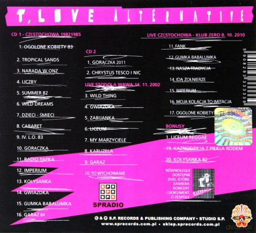 T. Love Alternative: Częstochowa 19822011 [2CD]