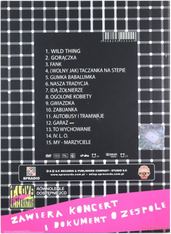 T. Love Alternative: 100% Live (digipack) [DVD]