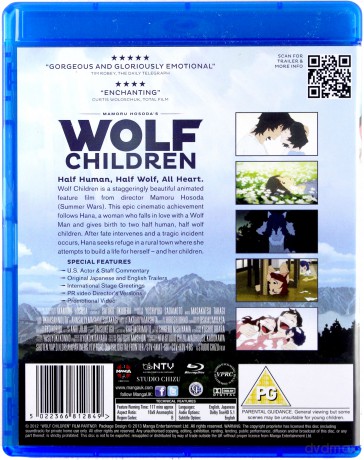 Wolf Children (Wilcze dzieci) [Blu-Ray]