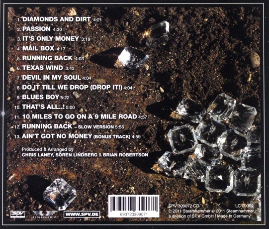 Brian Robertson: Diamonds And Dirt [CD]