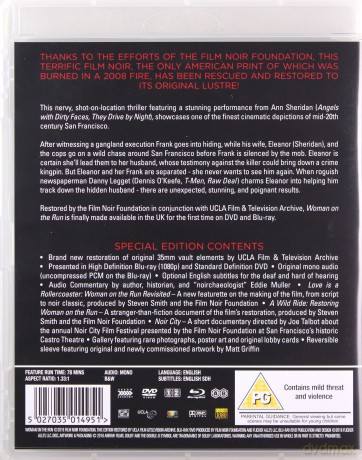 Woman On The Run [2xBlu-Ray]