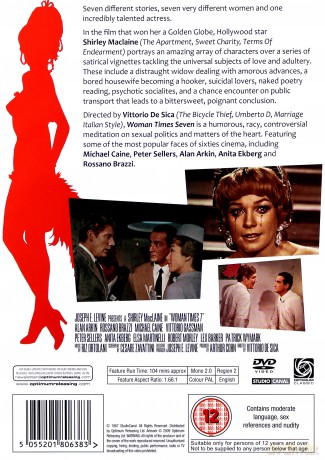 Woman Times Seven (Siedem razy kobieta) [DVD]