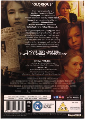 Wonderstruck [DVD] film