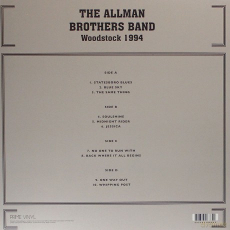 Allman Brothers Band: Woodstock 1994 [2xWinyl]