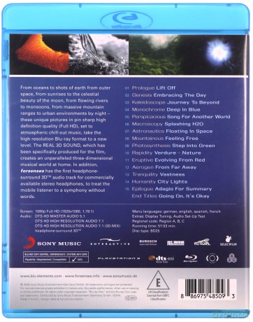 Elements Project: Forsenses [Blu-Ray]