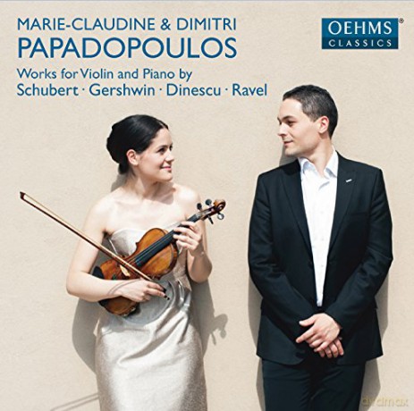 Marieclaudine Papadopoulos: Works For Violin Piano [CD]