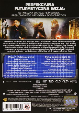 Łowca Androidów: Ostateczna wersja reżyserska [2DVD] 