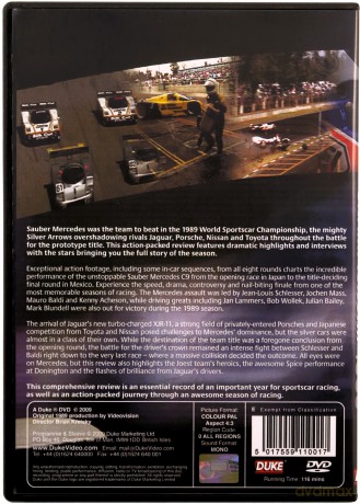 World Sportscar Championship Review 1989 [DVD]
