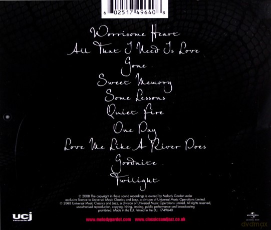 Melody Gardot: Worrisome Heart [CD]