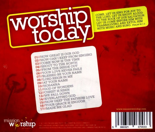 Worship Today How Great Is Our God [CD]