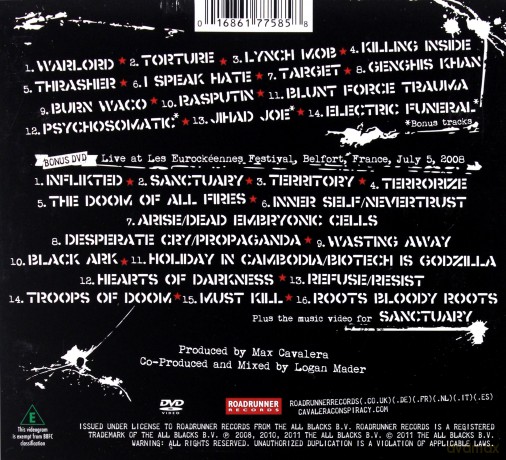 Cavalera Conspiracy: Blunt Force Trauma (special edition) (digipack) [CD]+[DVD]