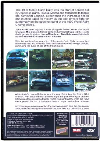Wrc Monte Carlo 1990 [DVD]