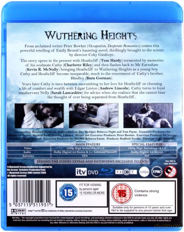 Wuthering Heights (Wichrowe wzgórza) [Blu-Ray]