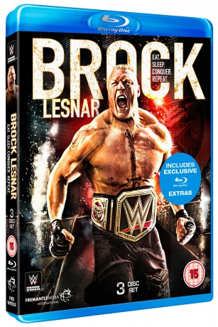 WWE Brock Lesnar Eat Sleep Conquer Repeat [2xBlu-Ray]