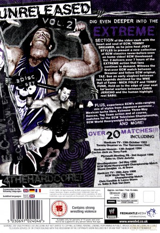 WWE Ecw Unreleased Vol 2 [3DVD]