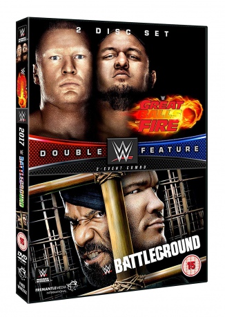WWE Great Balls Of Fire 2017 + Battleground 2017 Double Feature [2DVD]