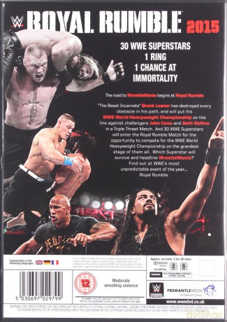 WWE Royal Rumble 2015 [DVD]