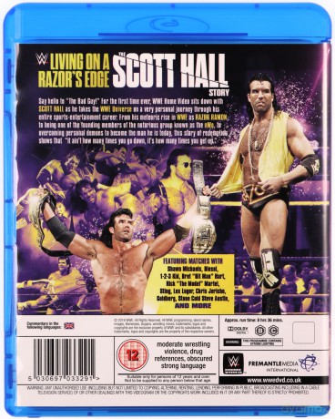 WWE Scott Hall Living On A Razors Edge [2xBlu-Ray]
