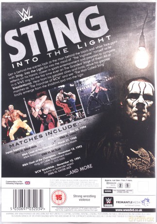 WWE Sting Into The Light [3DVD]