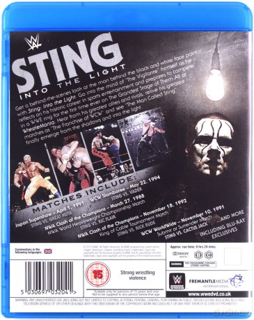 WWE Sting Into The Light [2xBlu-Ray]