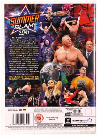 WWE Summerslam 2017 [2DVD]