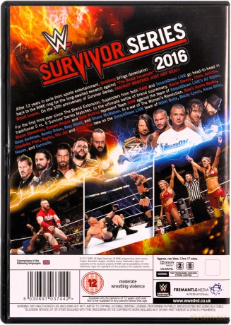 WWE Survivor Series 2016 [DVD]