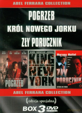 Kolekcja Abel Ferrara: Pogrzeb / Król Nowego Yorku / Zły porucznik BOX [3DVD]