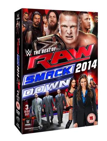 WWE The Best Of Raw Smackdown 2014 3 Discs [3DVD]