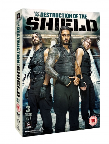 WWE The Destruction Of The Shield 3 Disc [3DVD]