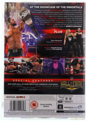 WWE Wrestlemania 31 [3DVD]