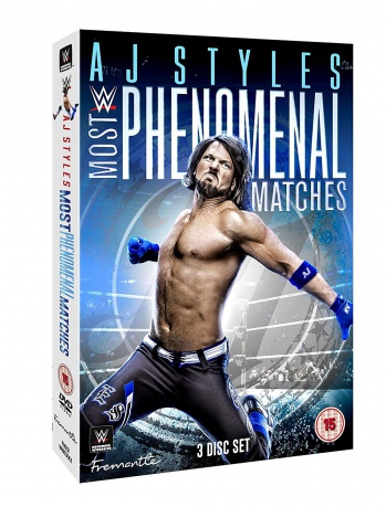 WWE: Aj Sytles - Most Phenomenal Matches [3DVD]