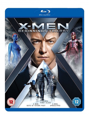 X:Men The Beginnings (X-Men: Pierwsza klasa / X-Men: Przeszłość, która nadejdzie / X-Men: Apocalypse) [Blu-Ray]