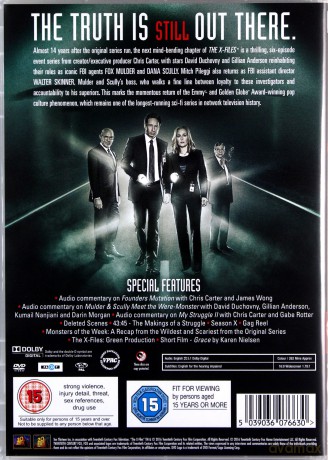X-files The Event Season [3DVD]