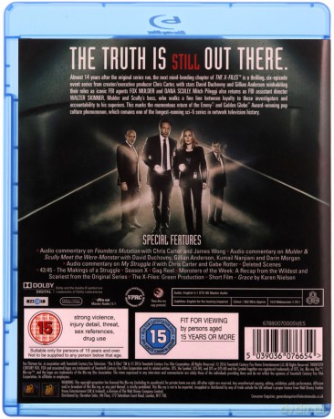 Xfiles The Event Series [Blu-Ray]
