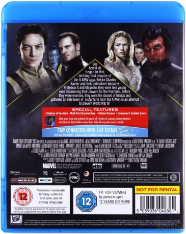 X-Men: Pierwsza klasa [Blu-Ray]