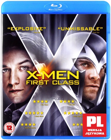 X-Men: Pierwsza klasa [Blu-Ray]