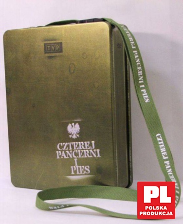 Czterej pancerni i pies Super Metal Box+smycz [7DVD]