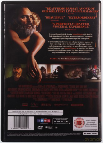 You Were Never Really Here [DVD]