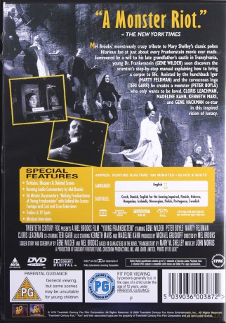 Młody Frankenstein [DVD]