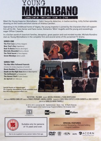 Young Montalbano Complete Collection Season 1-2 [BOX] [6DVD]