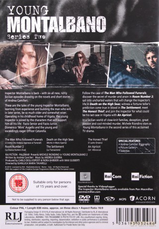 Young Montalbano Season 2 [3DVD]