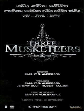 Trzej muszkieterowie (2011) [Blu-Ray 3D lub 2D]