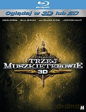 Trzej muszkieterowie (2011) [Blu-Ray 3D lub 2D]