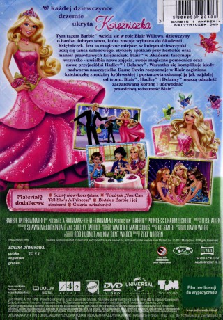 Barbie i Akademia Księżniczek [DVD]